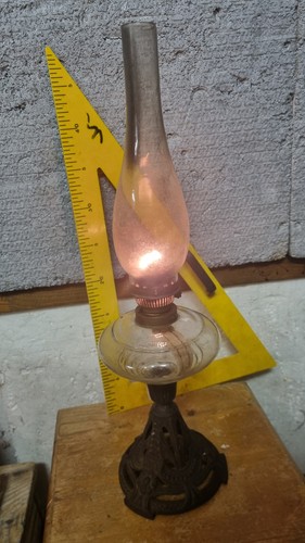 Lampada petrolio antica - petrolio,