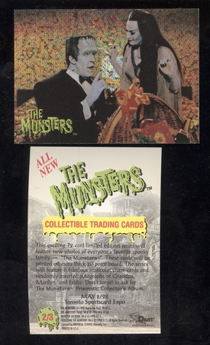 Promo card the munsters 1997 - promo,