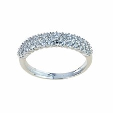 Anello in oro bianco 18 Kt