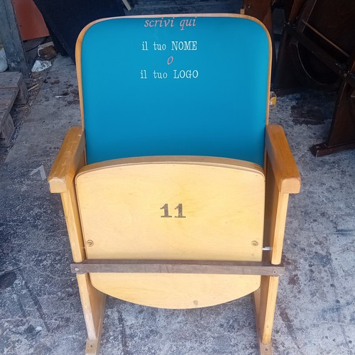 Sedia cinema personalizzabili - sedia,