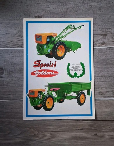 Brochure vintage trattore - brochure,
