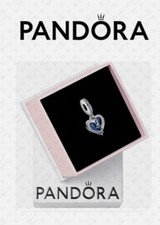 NUOVO CIONDOLO PANDORA CELESTE