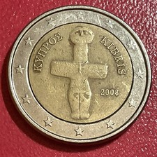 ★ Moneta 2 euro Cipro 2008