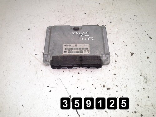 Opel zafira ecu - zafira, 2.0