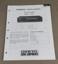 Onkyo Preamplificatore Stereo
