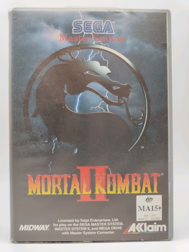 Mortal kombat sega - ii, master