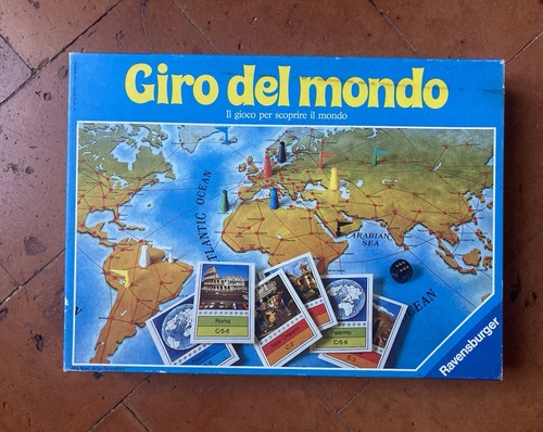 Gioco tavola giro - tavola, mondo