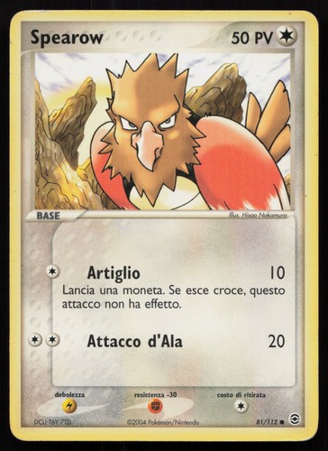Pokemon tcg spearow 112 gd - tcg,
