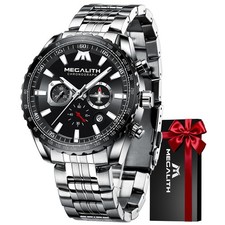 MEGALITH Orologio Acciaio Uomo