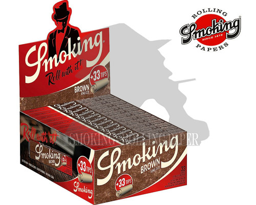 Cartine smoking marrone - smoking, lunghe