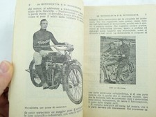 MANUALE MOTO D'EPOCA MOTOCICLISMO MANUALE  MOTOCICLETTA  IL MOTOCICLISTA BLANCHE