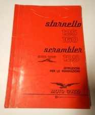 Manuale istruzioni per le riparazioni Moto Guzzi Stornello 125 150 Scrambler 125