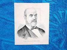 Giovanni Lanza morto il 9 marzo 1882 a Roma