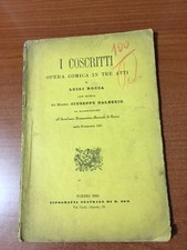 1881 I COSTRITTI - Opera