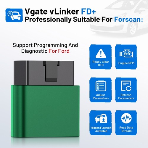 Vgate vlinker elm327 - vlinker, bt4.0