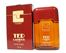 DOPOBARBA AFTER SHAVE TED LAPIDUS FOR MEN 50ML SPLASH POUR HOMME VINTAGE UOMO