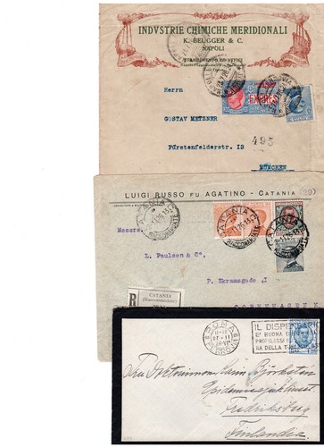 Storia postale piccolo lotto - , 3