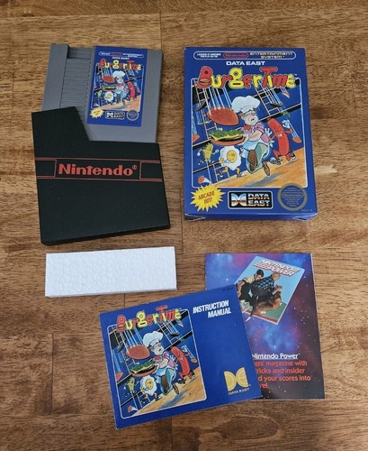 Burgertime cib - (nes,, 1987)