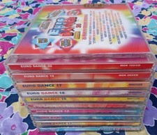 10 cd EURO DANCE Gigi D'Agostino Paps 'N' Skar compilation versioni originali