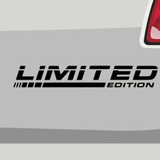 Adesivo Limited Edition Tuning Scritta Sticker Adesivo Auto Moto Bici
