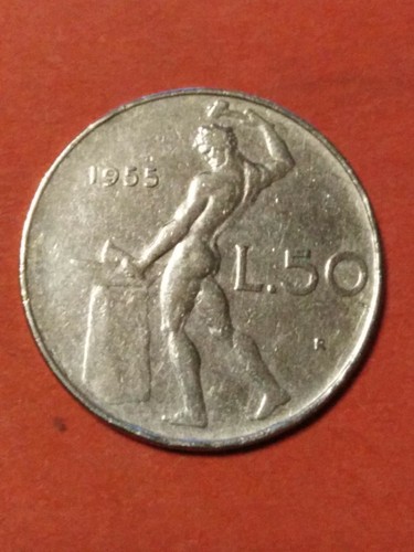 Repubblica italiana 50 lire - -,
