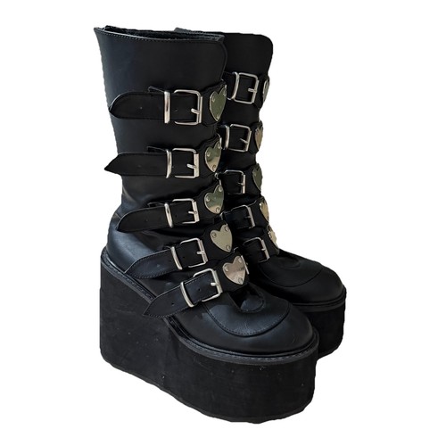 Stivali donna demonia swing - stivali,