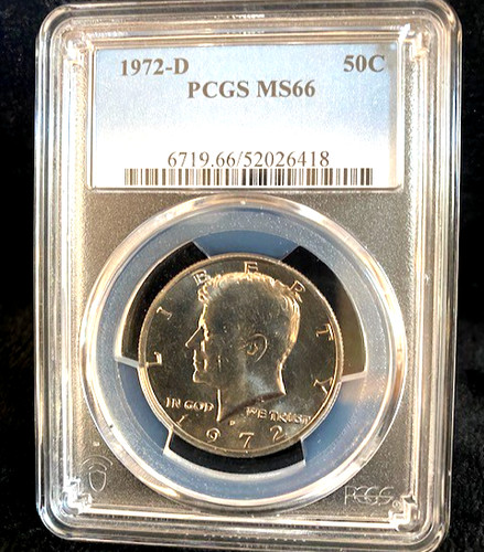 1972 kennedy mezzo dollaro - 1972-d,