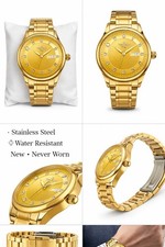 Orologio uomo tono oro dedima - tono,