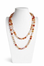 Collana 120 cm In Corniola E