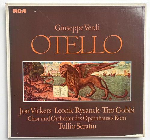 Box verdi otello vickers - lp-box,