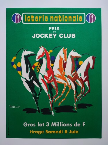Villemot bernard affiche 1965 - affiche,