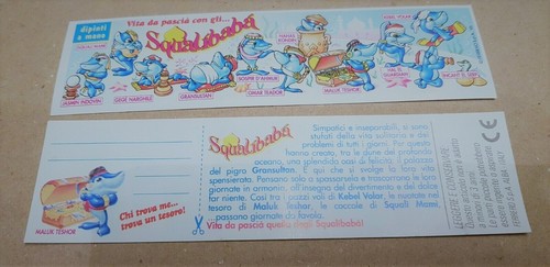 Kinder cartina squalibaba - kinder,