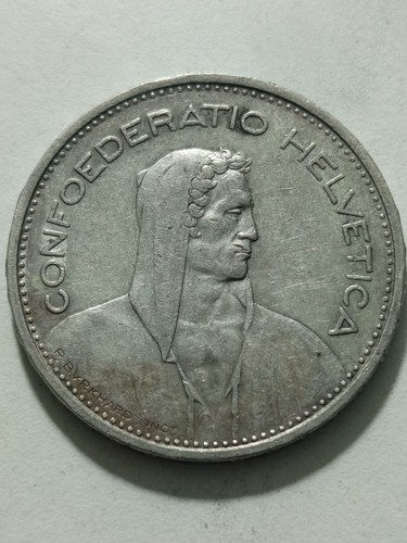 Svizzera franchi 1952 - svizzera, 5