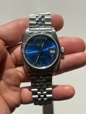 Rare : Bulova Super Seville Daydate 36mm Swiss Made 80's