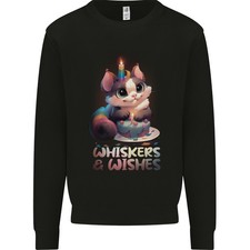 Whiskers & Wishes Felpa Uomo