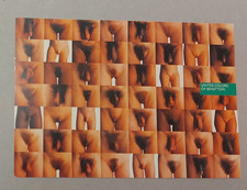 CARTOLINA UNITED COLORS OF BENETTON BY OLIVIERO TOSCANI - PENI E VAGINE