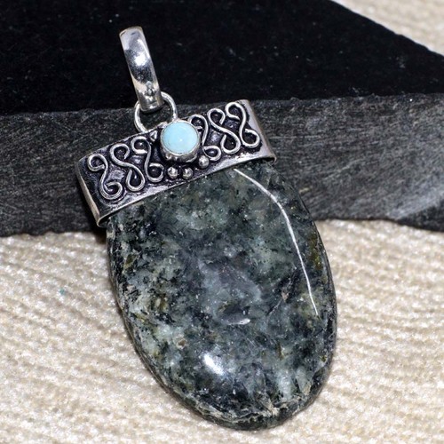 Ciondolo larimar turchese - larimar,