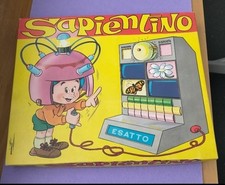 GIOCO IN SCATOLA DA TAVOLO "SAPIENTINO" DELLA CLEMENTONI ANNI 60 DA COLLEZIONE