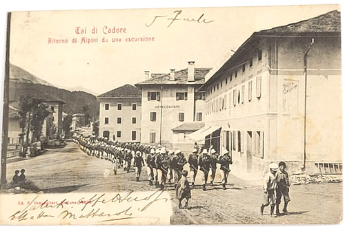 1909 cartolina animata tai - 1909,