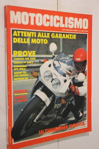 Motociclismo maggio 1987 - motociclismo,