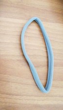 Fascia elastica Fascetta Capelli Elastico testa Calcio Tennis sport grigio A349