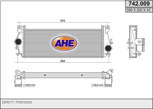 Intercooler land rover - land,