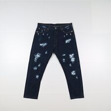 Levi's 501 Customizzato W38 jeans usato denim (Cod.SJ645) Levis