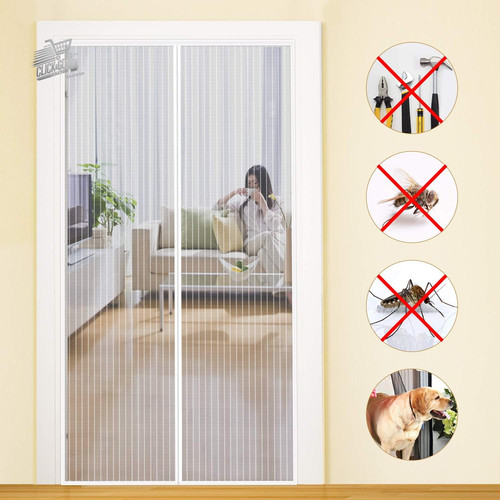 Magnetic mosquito net window - net,