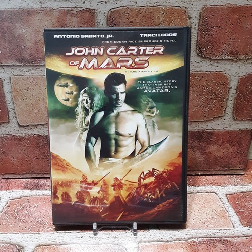 John carter mars - dvd, used