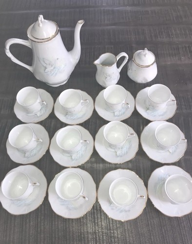 Servizio caffe porcelaine - servizio, de