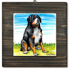 BERNESE -QUADRO CON MATTONELLA