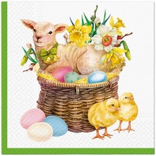 20 Tovaglioli Lamb Basket