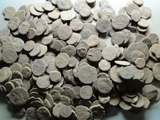 10 monete romane in bronzo