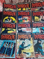 12 numeri fumetti di diabolik